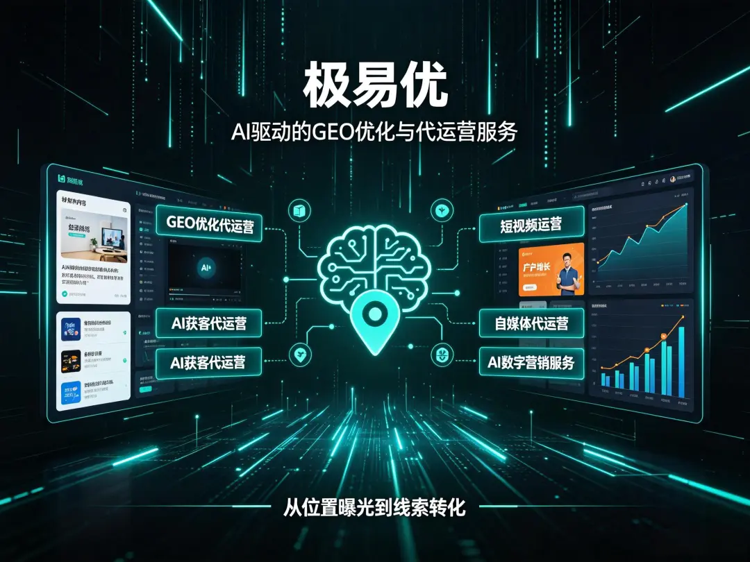 极易优GEO：GEO优化代运营公司怎么选？五大标准帮你避坑